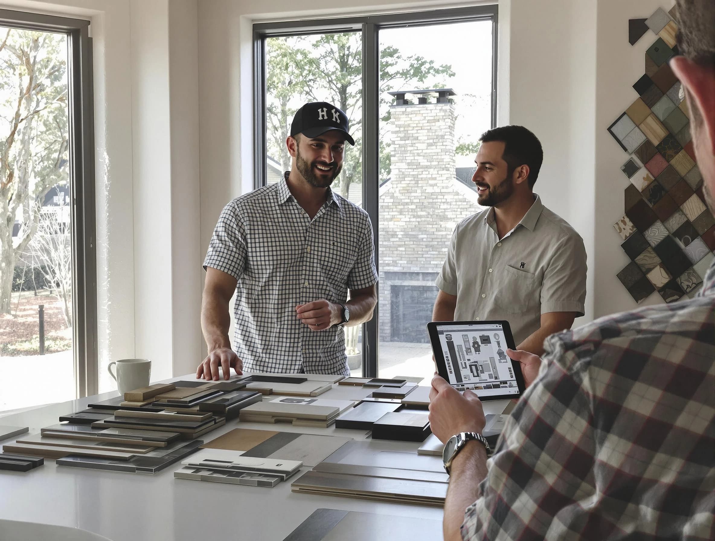 Bon Air Chimney Sweep remodeling a chimney and fireplace in Bon Air, VA