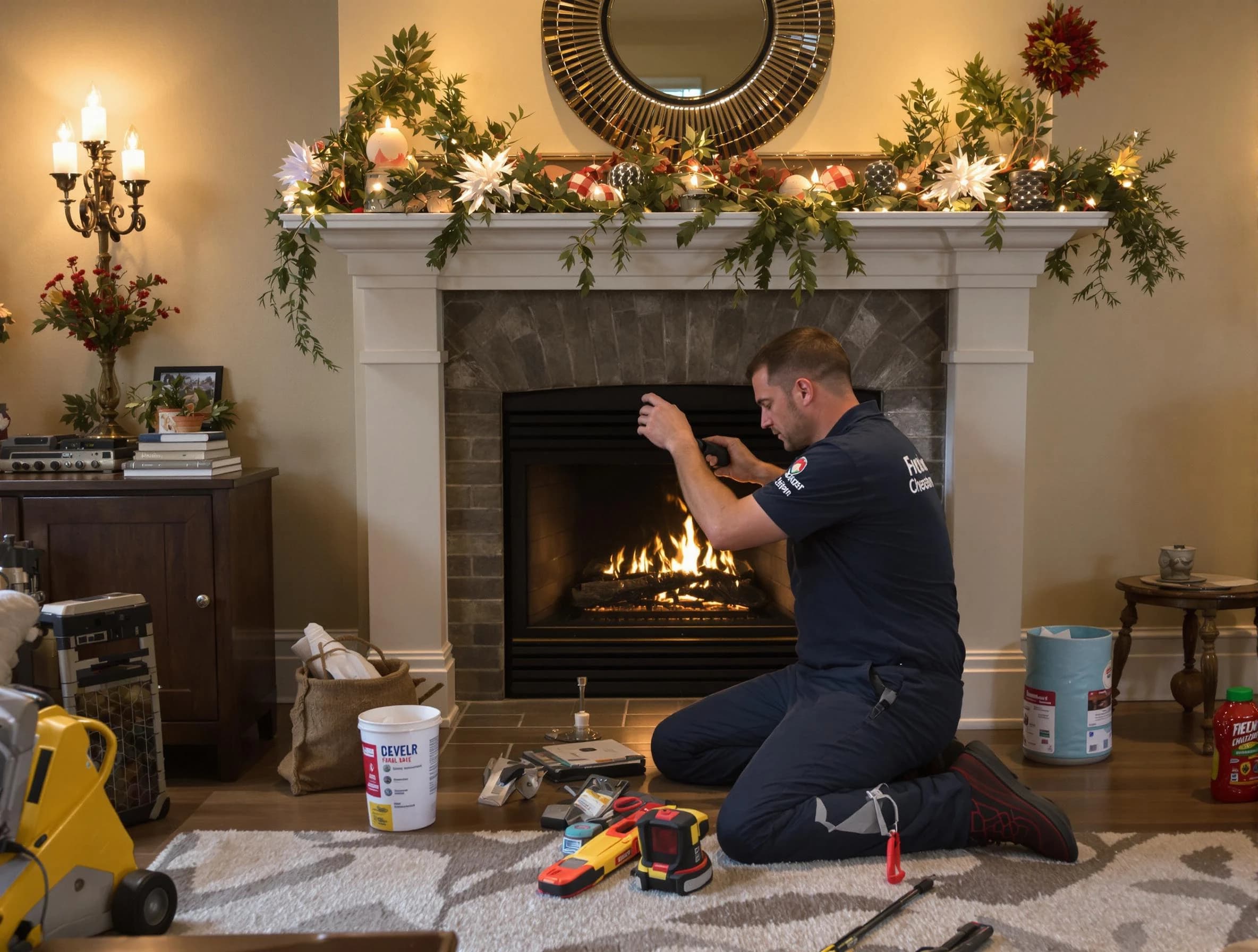 Bon Air Chimney Sweep offering fireplace maintenance services in Bon Air, VA