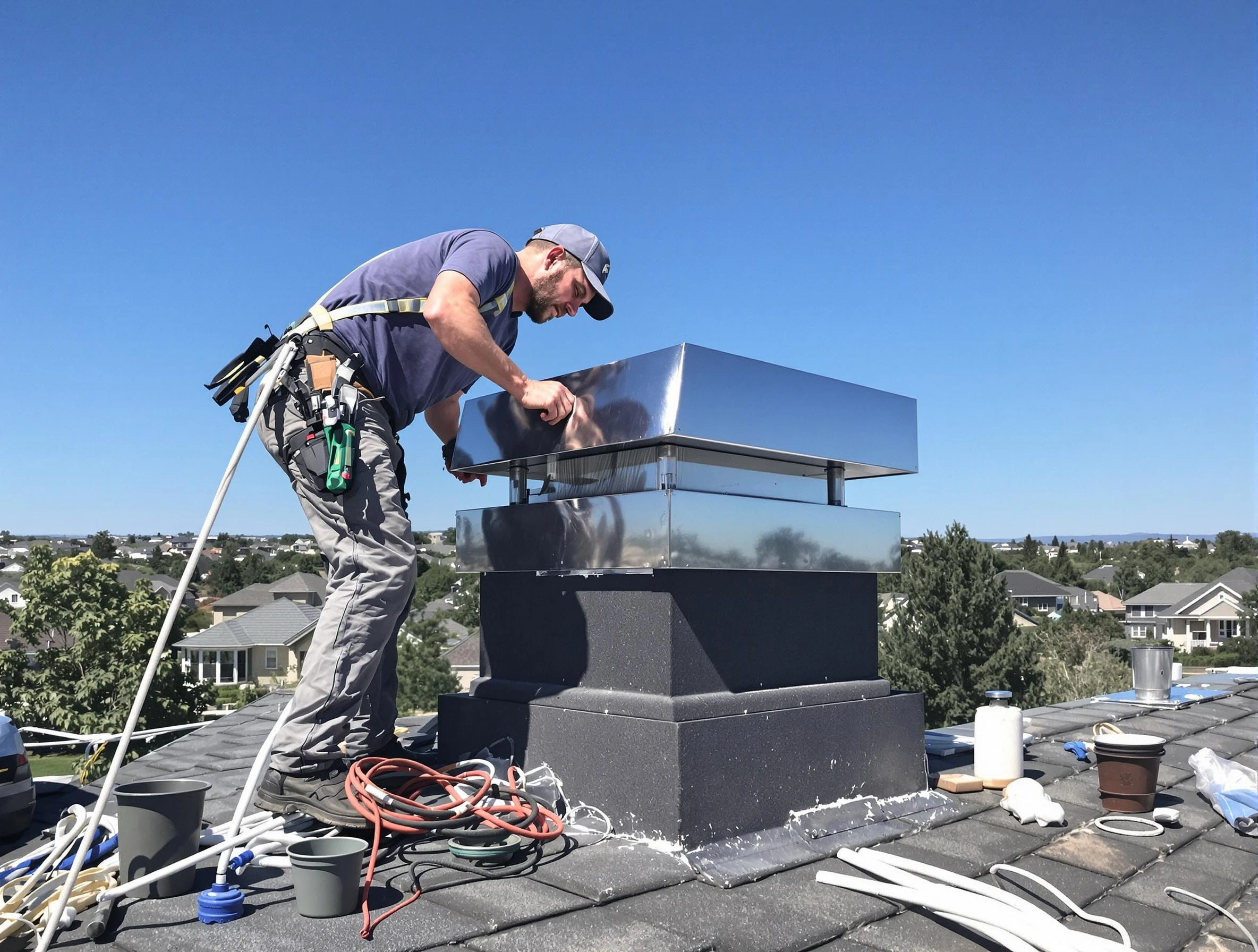 Chimney Cap Services in Bon Air