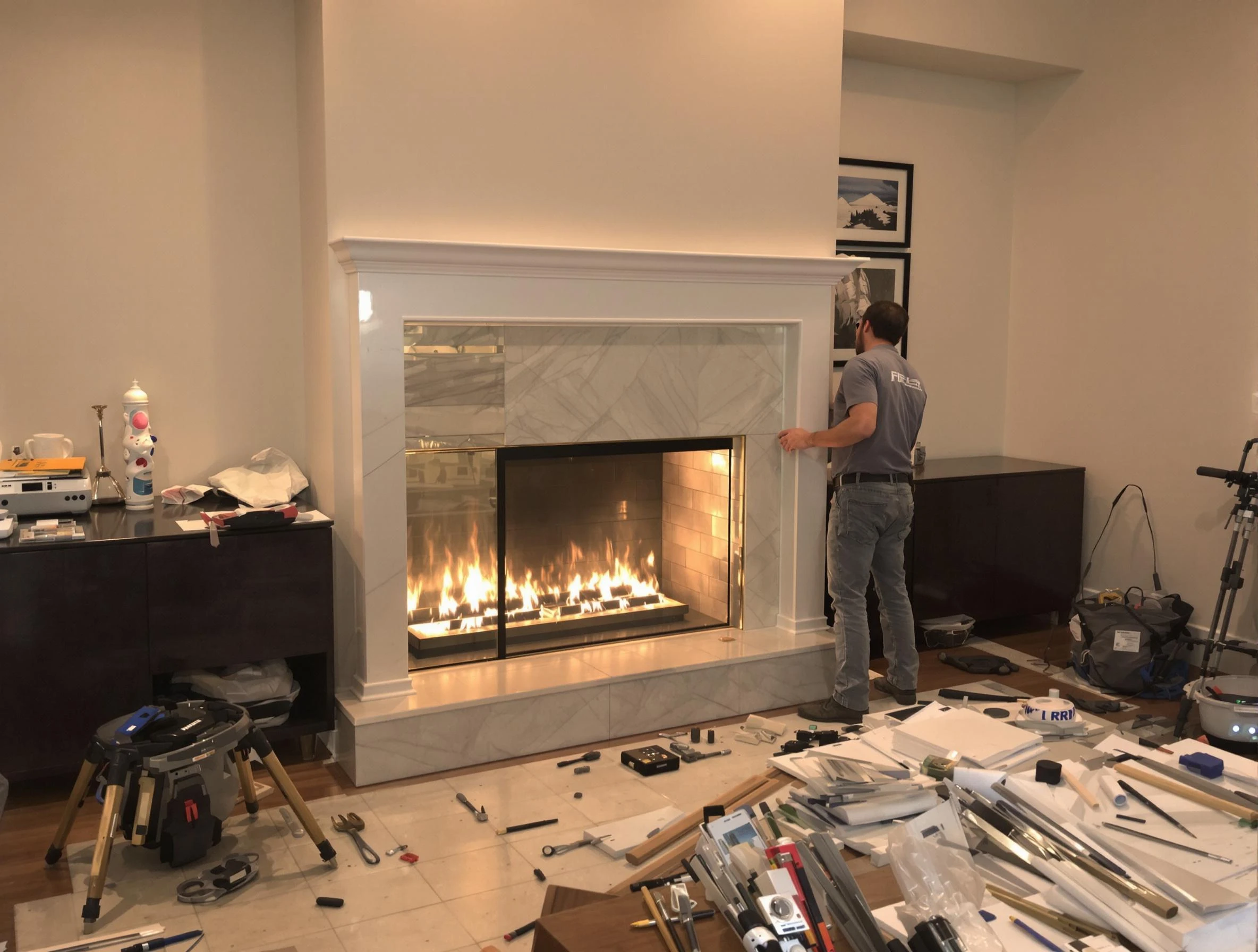 Fireplace Installation in Bon Air